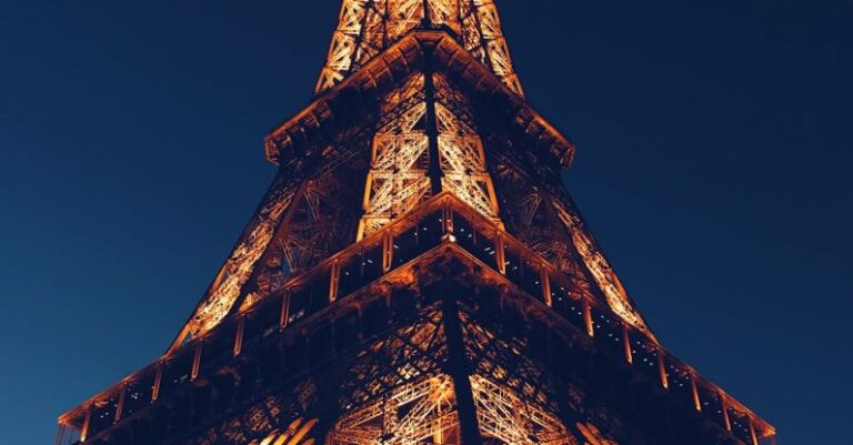 Landmarks - Low Angle Photo of Eiffel Tower