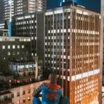 Marvels - Spider Man on Top of Building