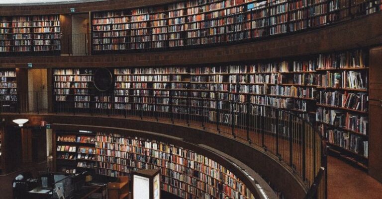 Bookshops - Brown Wooden Shelf With Books